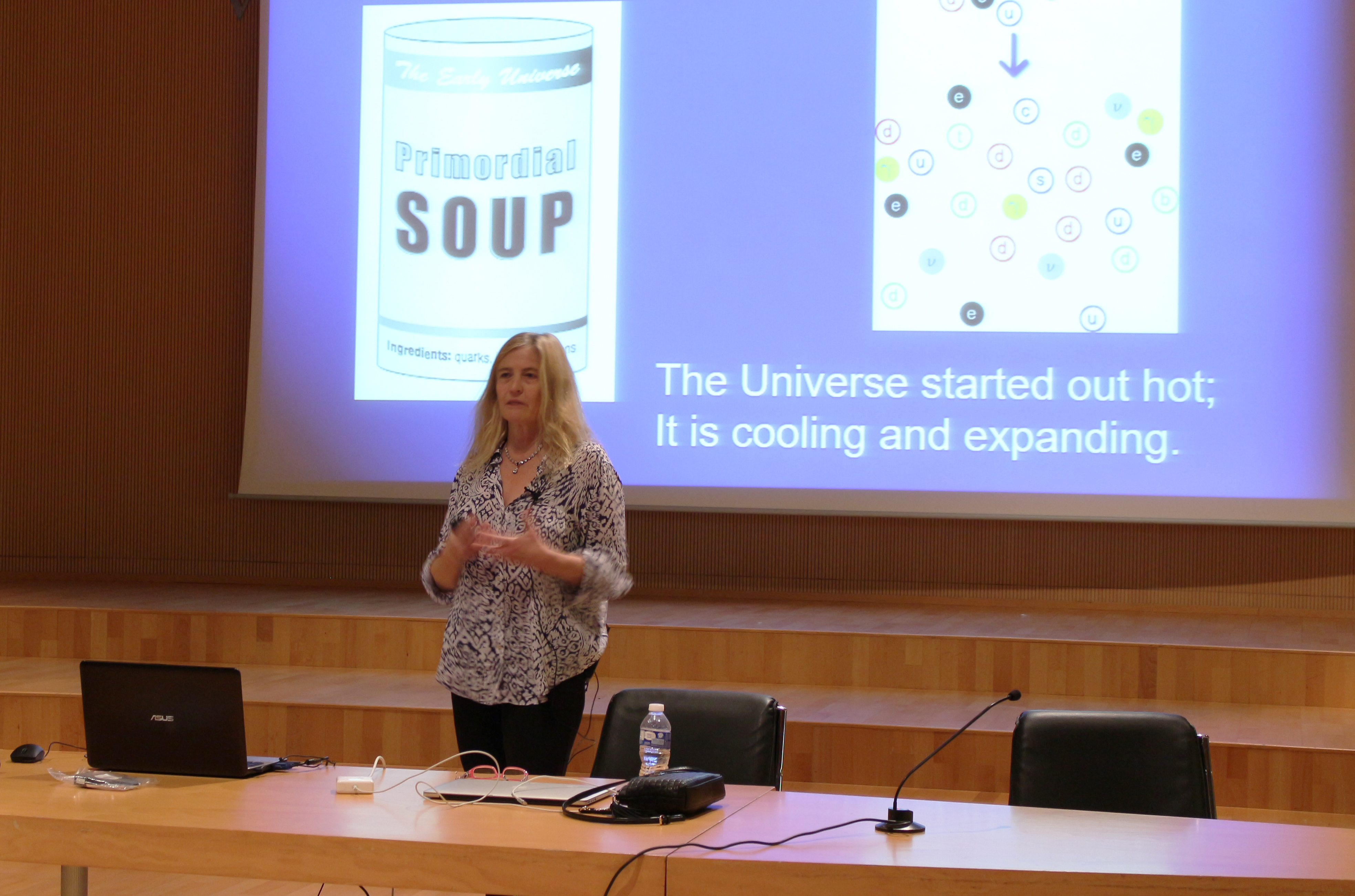 Katherine Freese, IFIC, materia oscura, cosmología