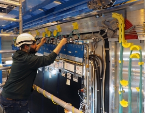 SciFi detector, LHCb experiment, LHC, CERN, IFIC, SiPM, fibras centelleadoras, física de partículas, física altas energías,